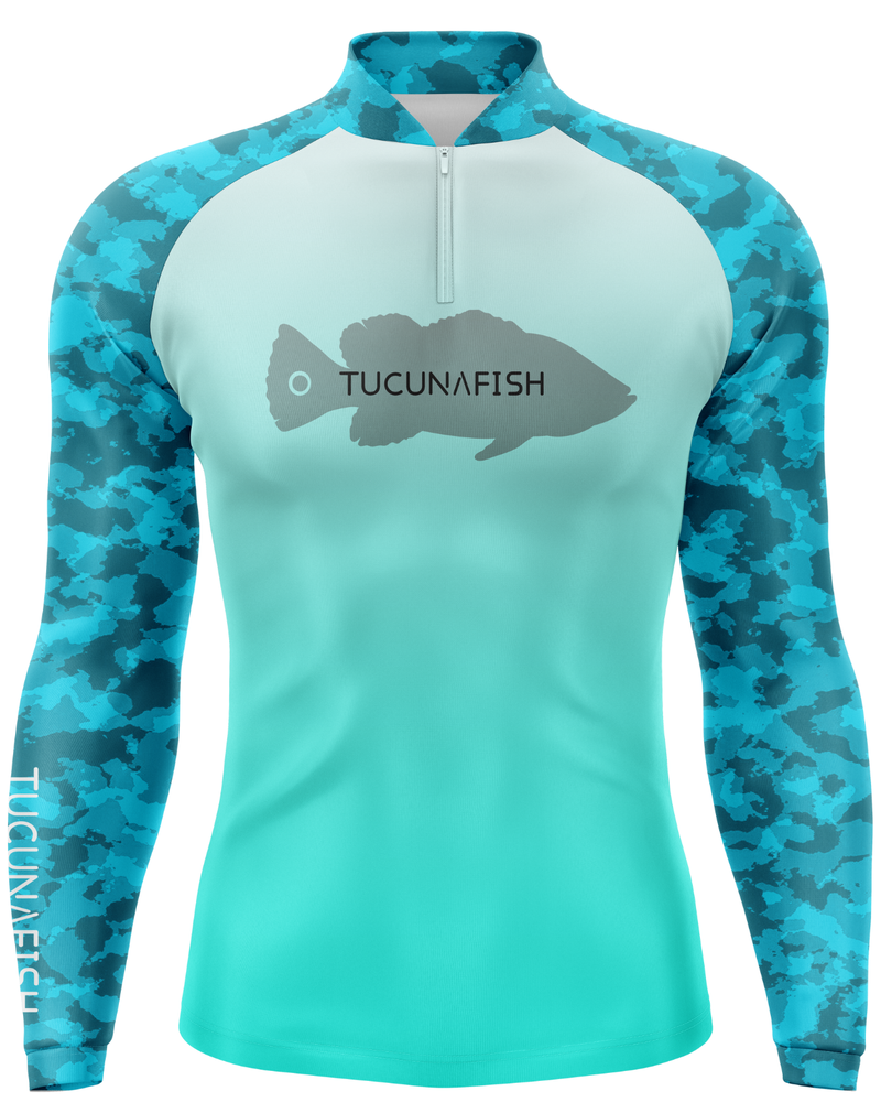 Camisa de Pesca Blue Hunter com Proteção UV50+