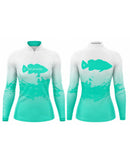 Camisa de Pesca Feminina Água Viva com Proteção UV50+