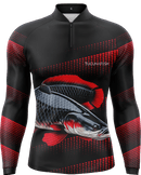 Camisa de Pesca TucunaFish Gigante da Amazônia com Proteção UV50+