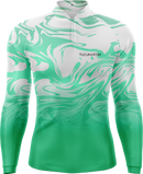 Camisa de Pesca Onda Verde com Proteção UV50+