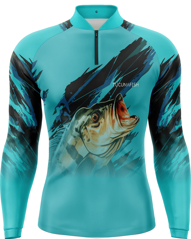 Camisa de Pesca TucunaFish Rastro de Caça com Proteção UV50+