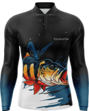 Camisa de Pesca TucunaFish Ataque Tucuna com Proteção UV50+