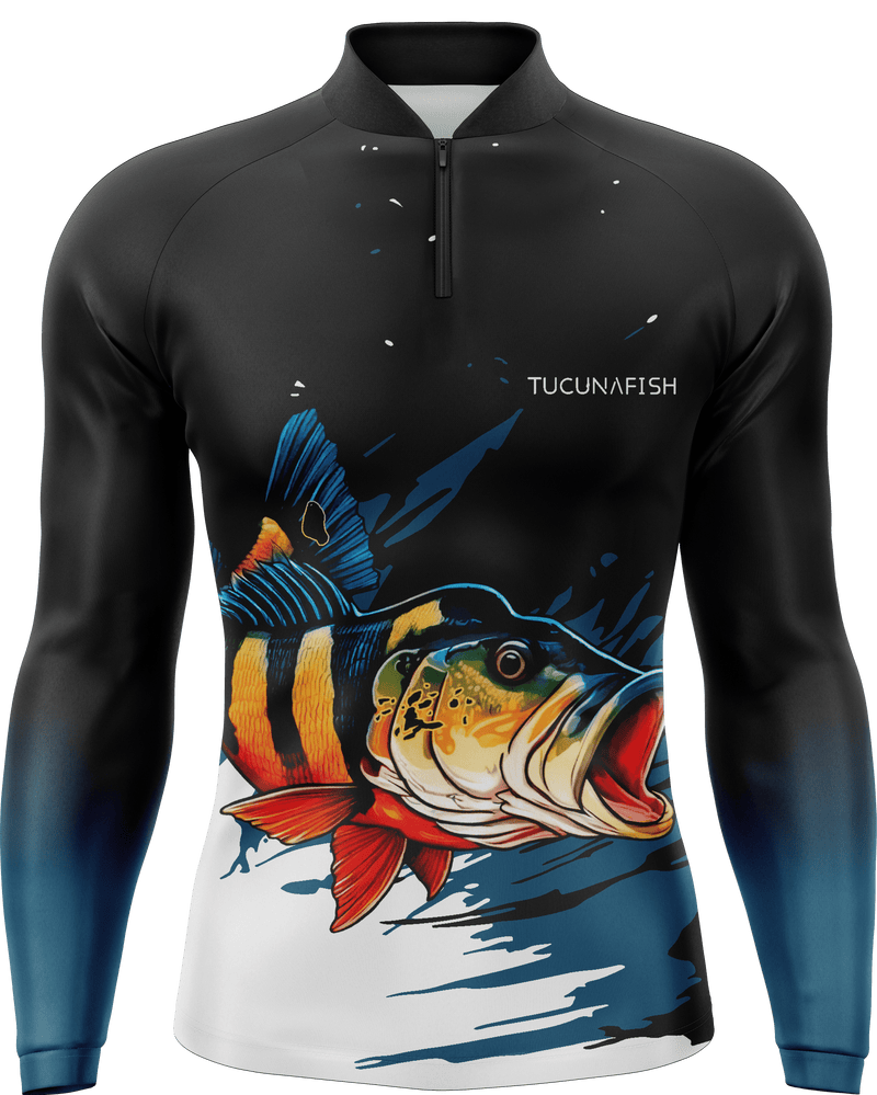 Camisa de Pesca TucunaFish Ataque Tucuna com Proteção UV50+