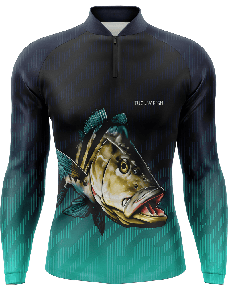 Camisa de Pesca TucunaFish Olhar do Predador com Proteção UV50+