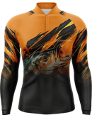 Camisa de Pesca TucunaFish Garra do Predador com Proteção UV50+