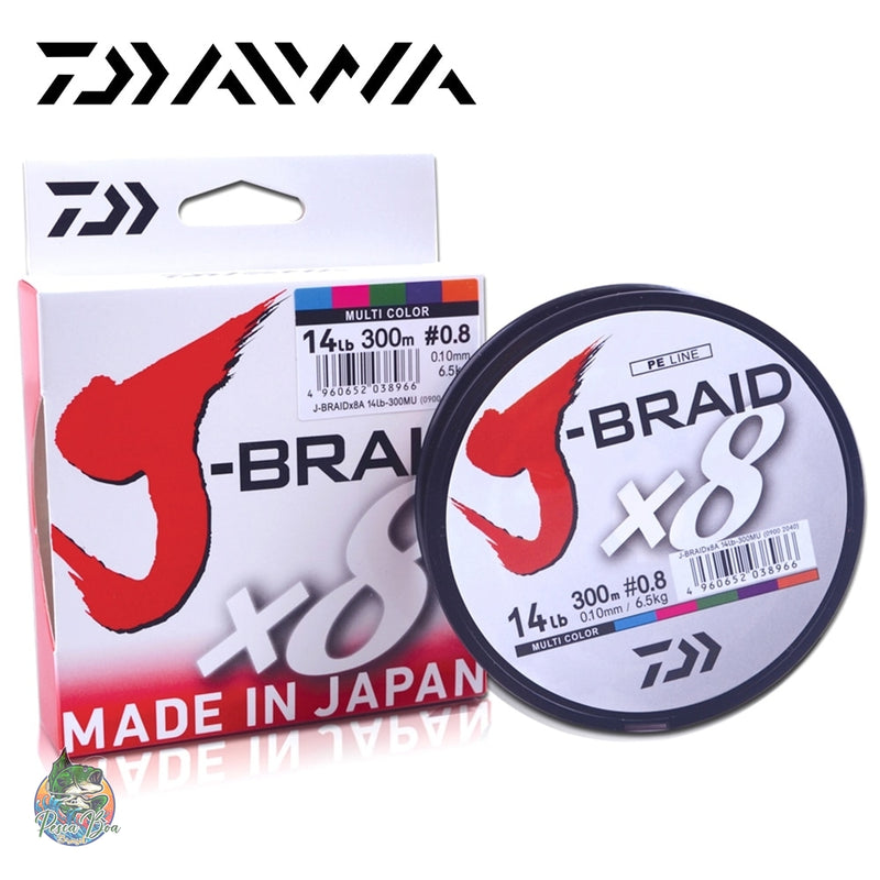 Linha Daiwa J-BRAID X8 Multifilamento 150m
