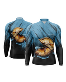 Camisa de Pesca TucunaFish Lâmina Azul com Proteção UV50+