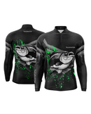 Camisa de Pesca TucunaFish Sombra Verde com Proteção UV50+