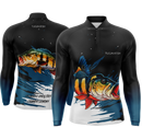 Camisa de Pesca TucunaFish Ataque Tucuna com Proteção UV50+
