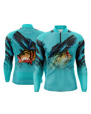 Camisa de Pesca TucunaFish Rastro de Caça com Proteção UV50+