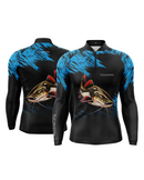 Camisa de Pesca Sombra do Rio com Proteção UV50+
