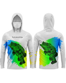 Camisa de Pesca TucunaFish Predador Nacional com Capuz+Bandana e Proteção UV50+