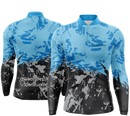 Camisa de Pesca Zona Gelada com Proteção UV50+