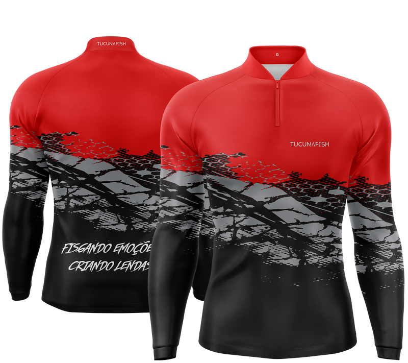 Camisa de Pesca Red Strike com Proteção UV50+