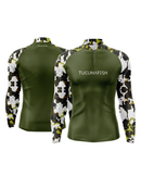 Camisa de Pesca Sniper Verde com Proteção UV50+
