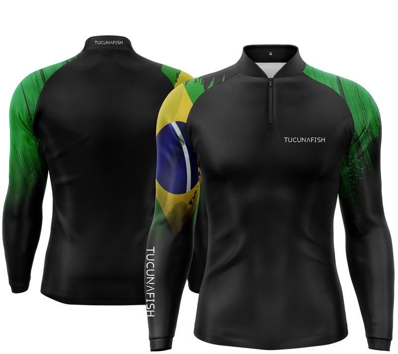 Camisa de Pesca TucunaFish Brasil com Proteção UV50+