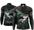 Camisa de Pesca TucunaFish Sombra Verde com Proteção UV50+