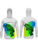 Camisa de Pesca TucunaFish Predador Nacional com Capuz e Proteção UV50+