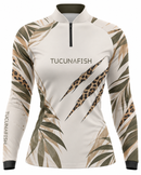 Camisa de Pesca Feminina Felina com Proteção UV50+