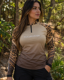 Camisa de Pesca Feminina Predadora com Proteção UV50+