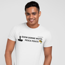 Camiseta de Pesca TucunaFish - Quem Dorme Muito Pesca Pouco