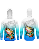 Camisa de Pesca TucunaFish Lenda Viva com Capuz e Proteção UV50+