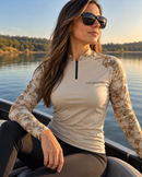 Camisa de Pesca Feminina Cerrado com Proteção UV50+