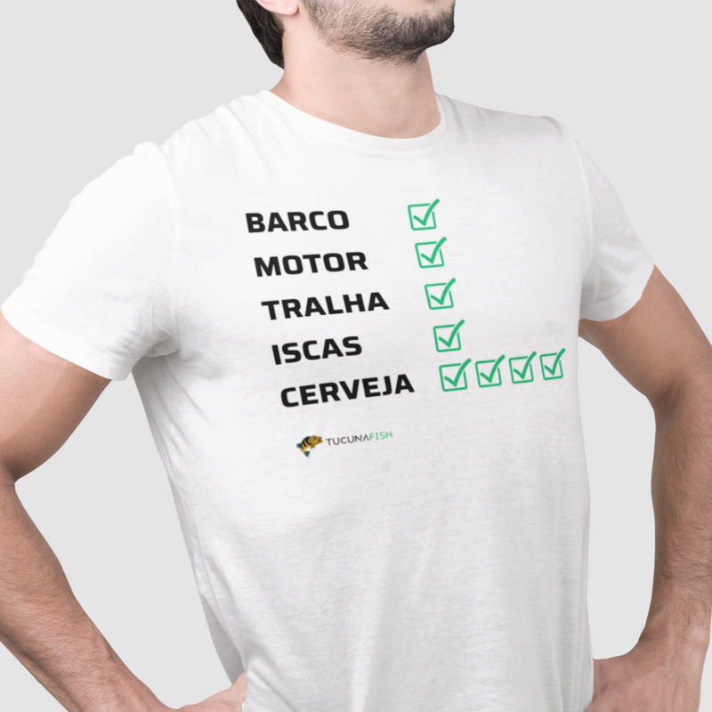 Camiseta de Pesca TucunaFish - Tudo Pronto
