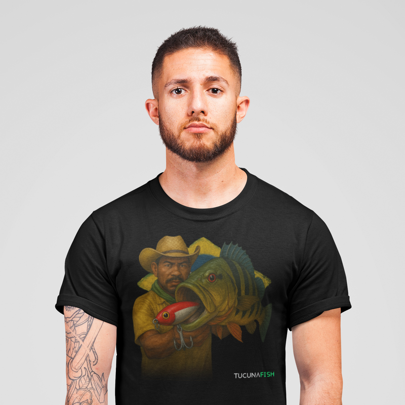 Camiseta de Pesca TucunaFish - Rastro de Gigante